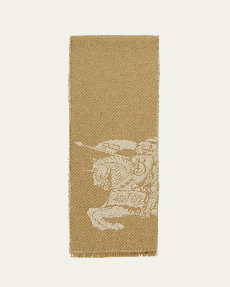 Men's Denim-Effect EKD Scarf